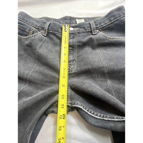 Vintage Levi’s 515 Bootcut Lower Rise Women's Size 14 Mis Black Jeans 2002 Y2K - Picture 8 of 11